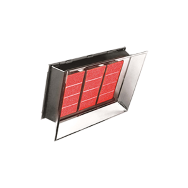 Solaronics Infrared Heater, Nat. Gas, 60,000 btuh, 24V K-60 QSAN